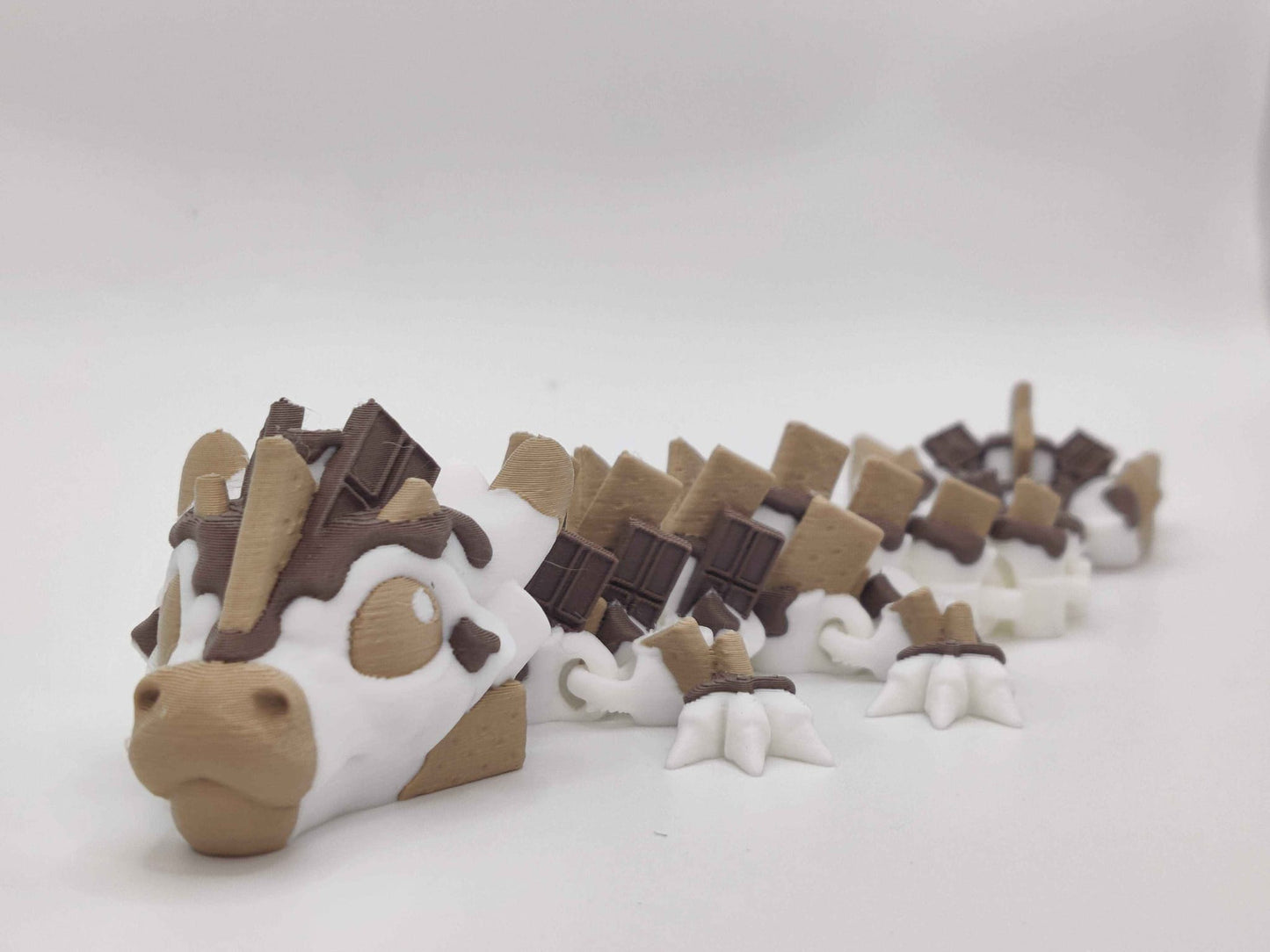Baby S'mores Dragon Figure - ToyForge 3D