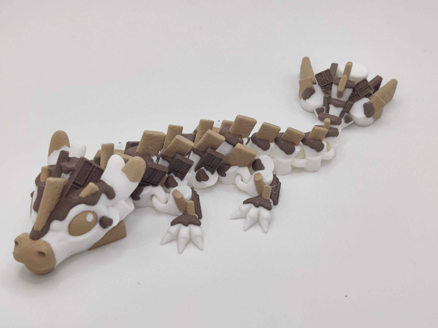 Baby S'mores Dragon Figure - ToyForge 3D
