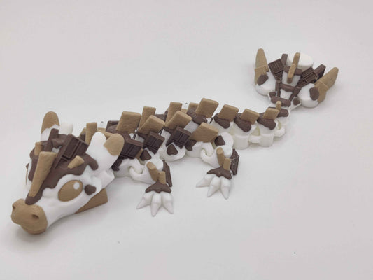 Baby S'mores Dragon Figure - ToyForge 3D