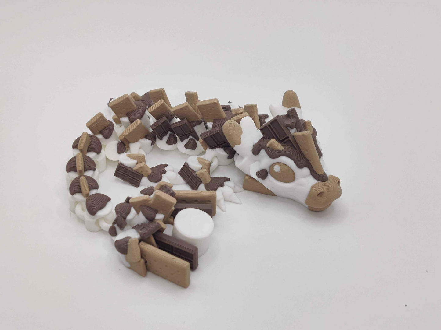 Baby S'mores Dragon Figure - ToyForge 3D