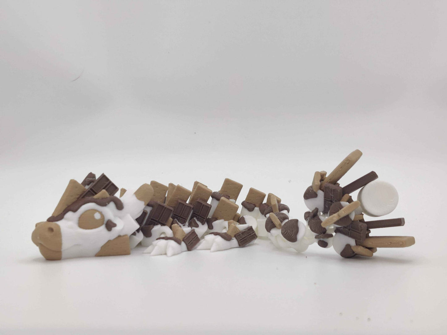 Baby S'mores Dragon Figure - ToyForge 3D