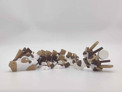 Baby S'mores Dragon Figure - ToyForge 3D