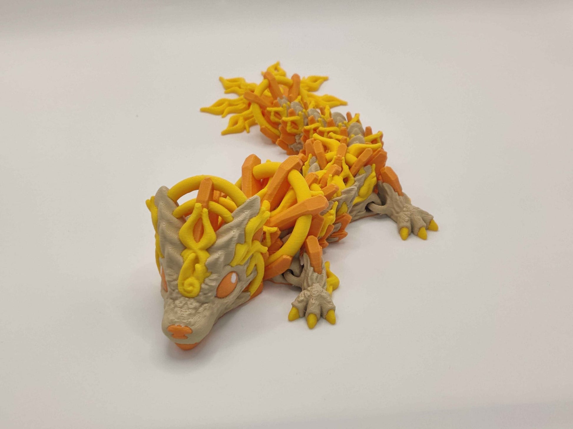 Baby Solar Dragon Figure - ToyForge 3D