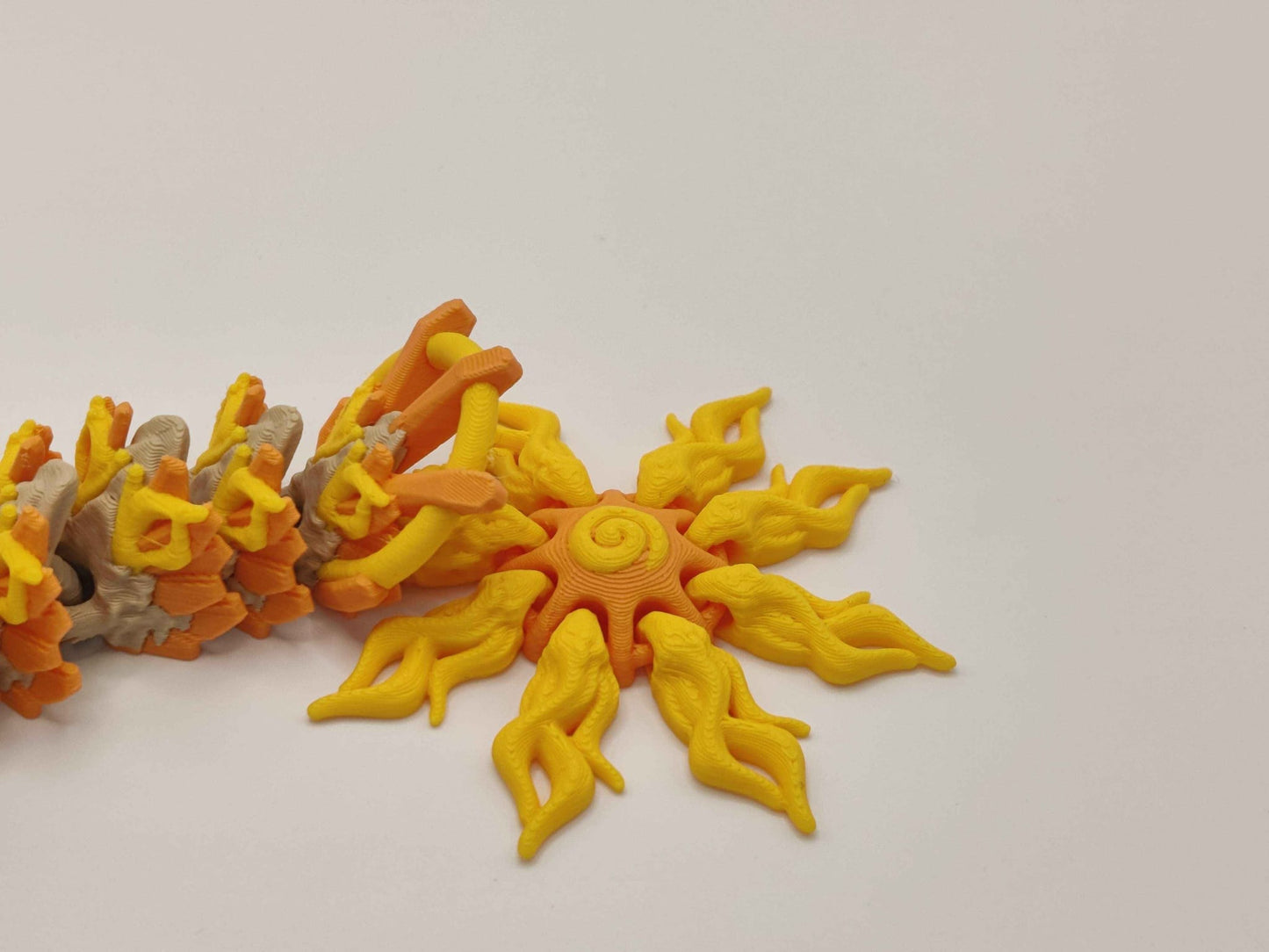 Baby Solar Dragon Figure - ToyForge 3D