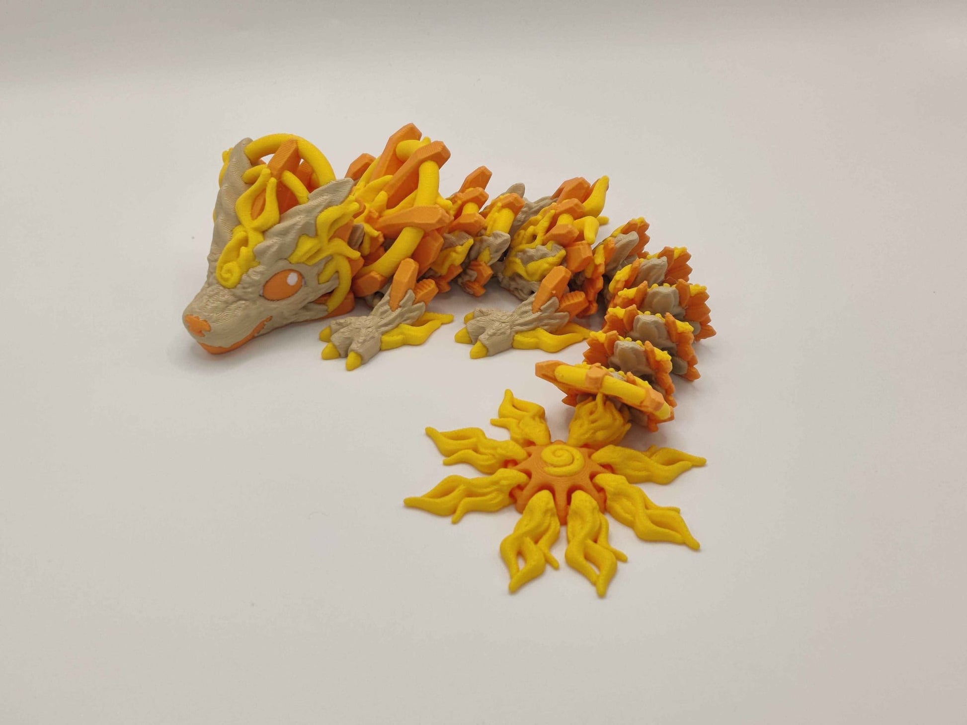 Baby Solar Dragon Figure - ToyForge 3D