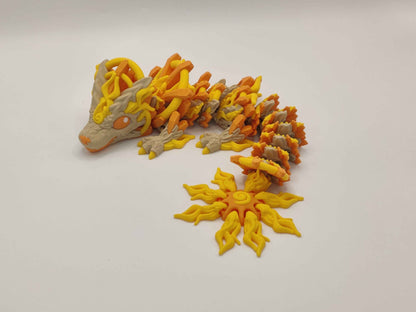 Baby Solar Dragon Figure - ToyForge 3D