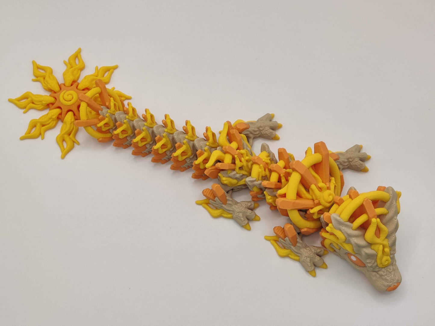 Baby Solar Dragon Figure - ToyForge 3D