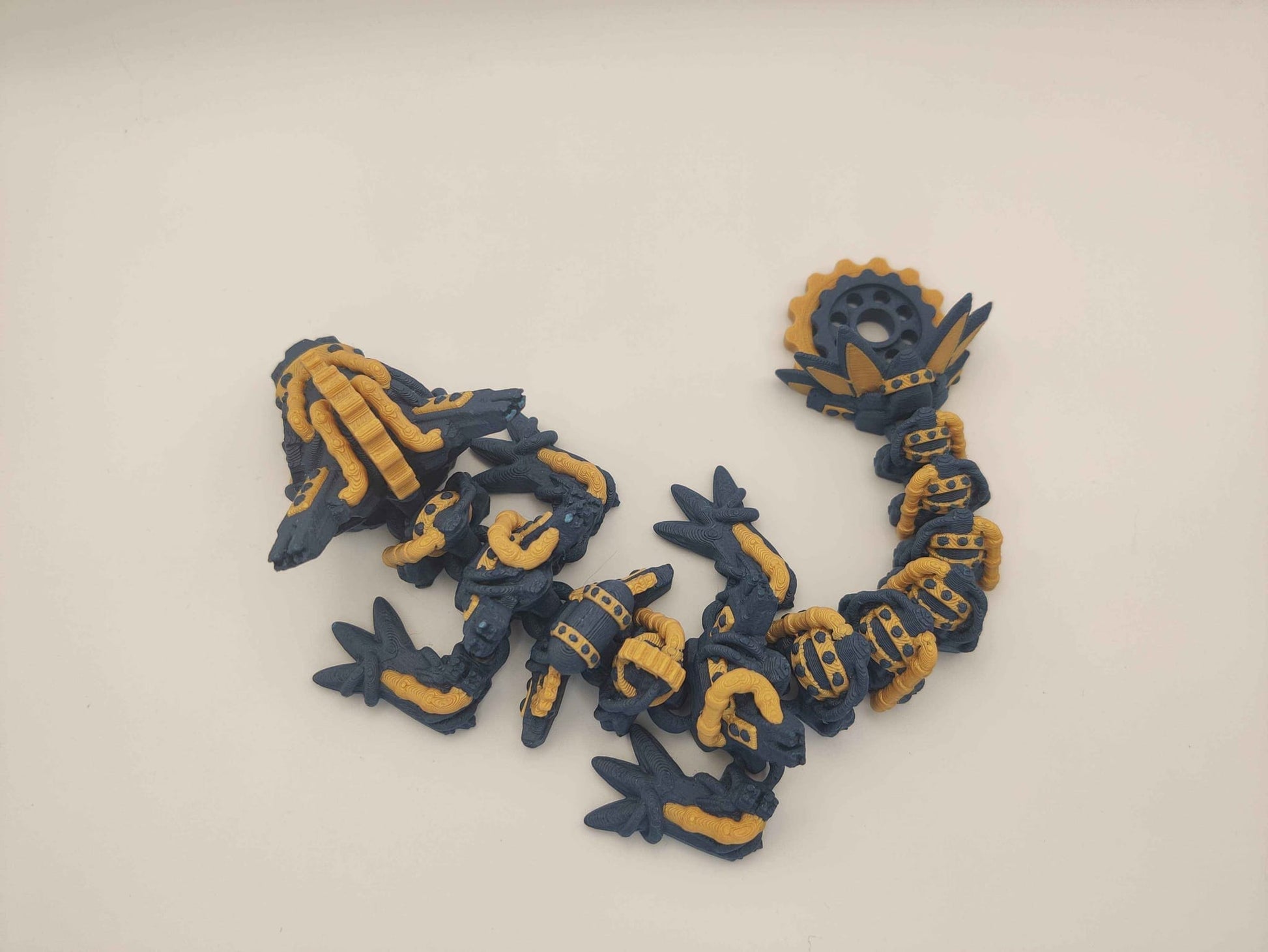 Baby Steampunk Dragon Figure - ToyForge 3D
