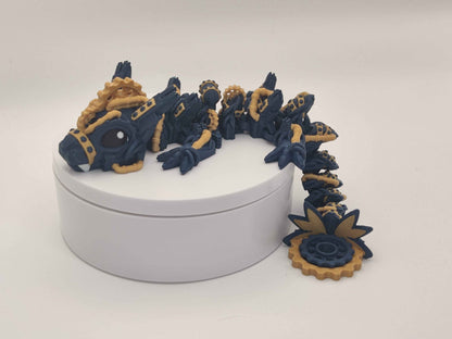 Baby Steampunk Dragon Figure - ToyForge 3D