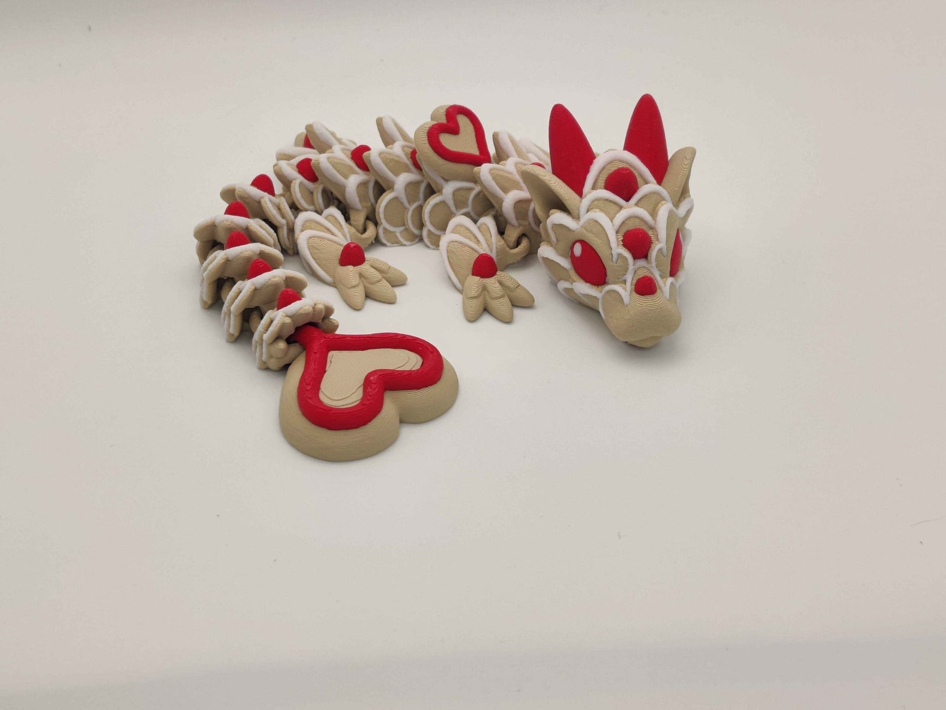 Baby Sugar Cookie Heart Dragon - ToyForge 3D