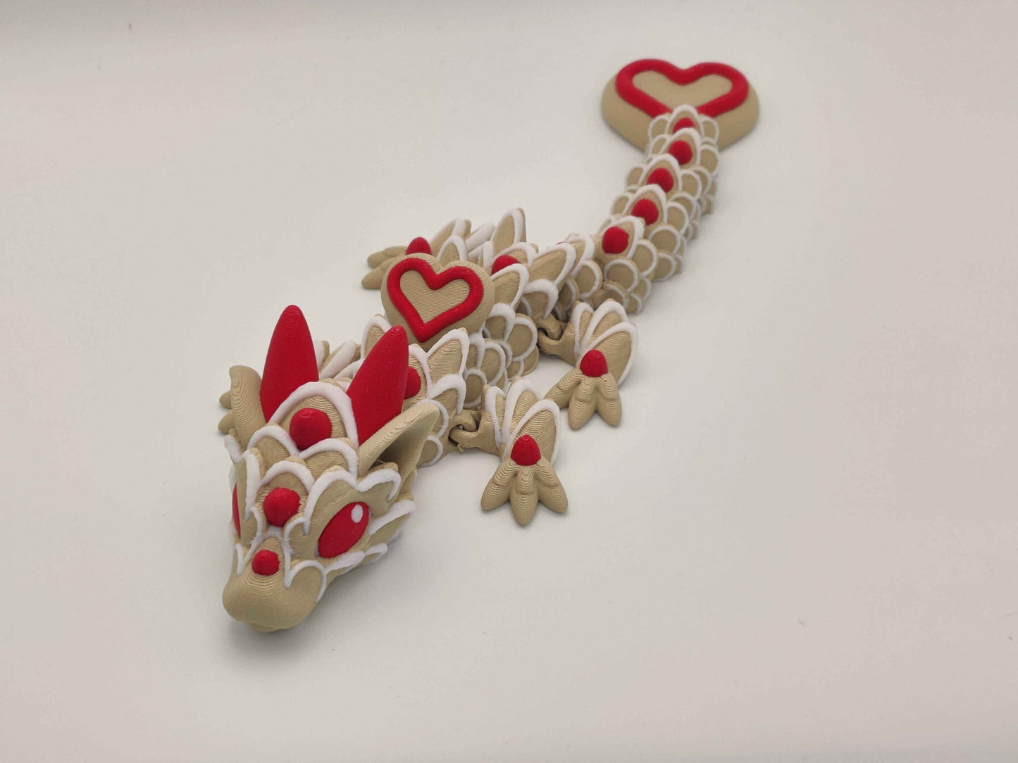 Baby Sugar Cookie Heart Dragon - ToyForge 3D