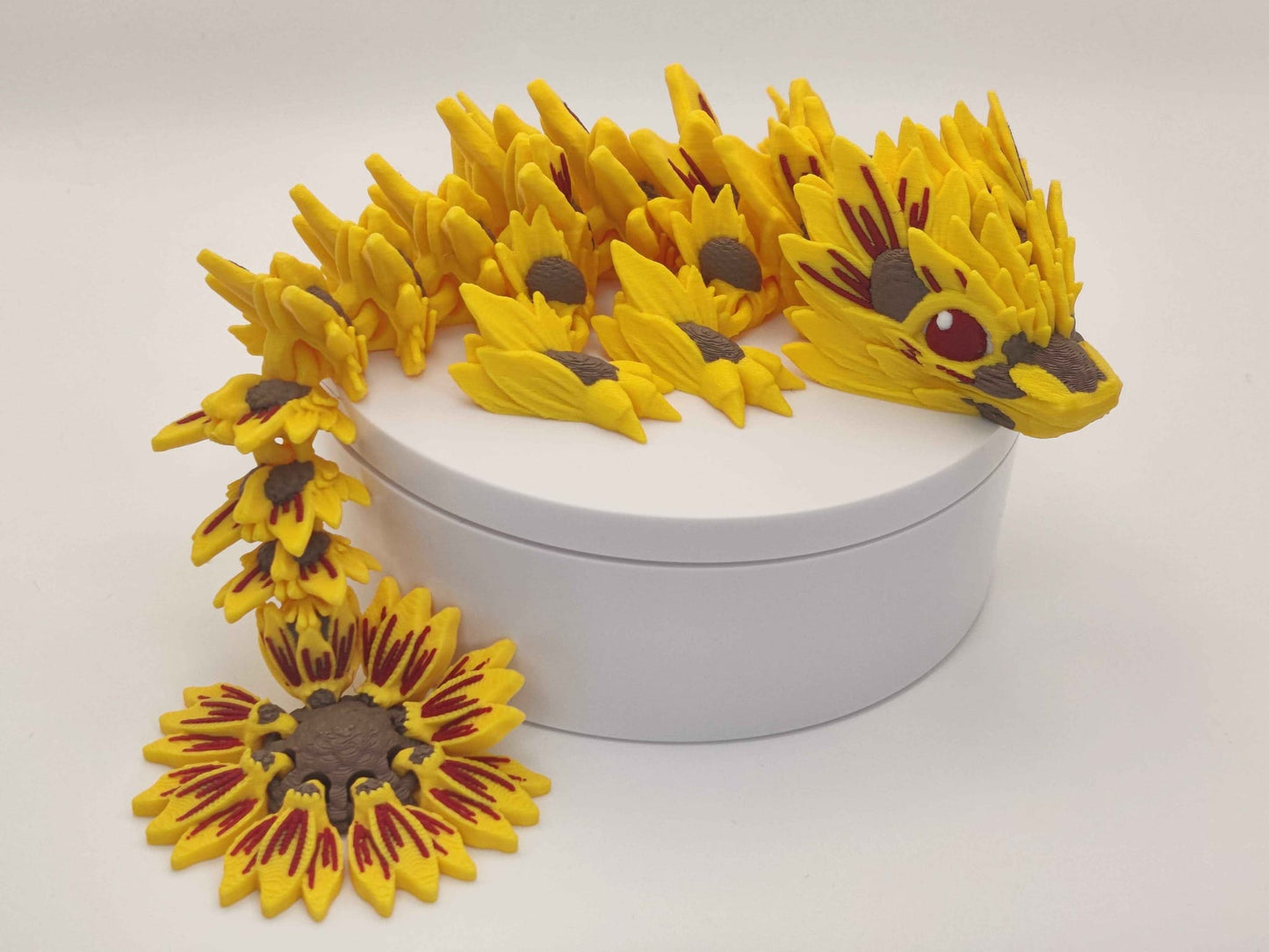 Baby Sunflower Dragon Figure - ToyForge 3D