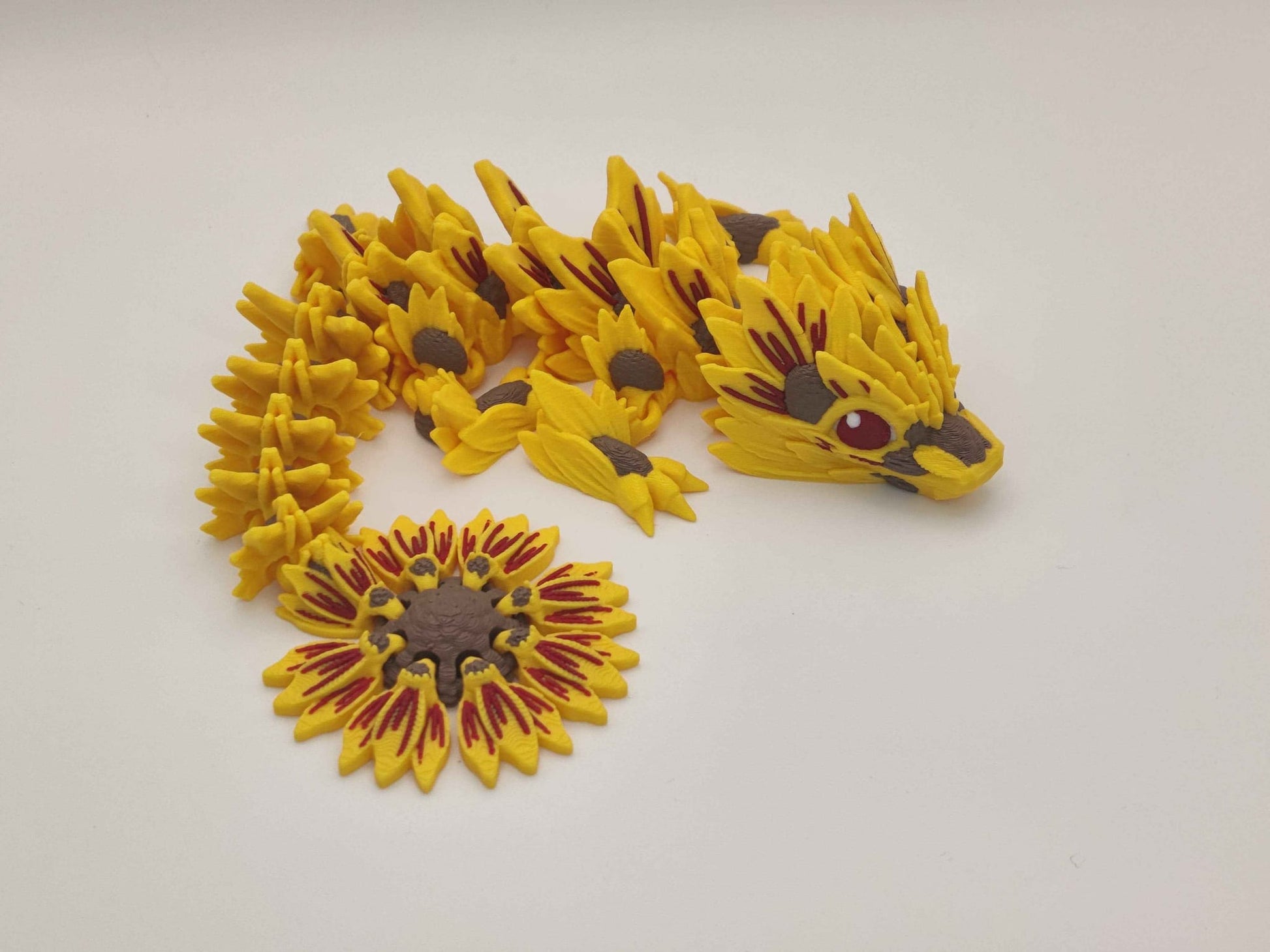 Baby Sunflower Dragon Figure - ToyForge 3D