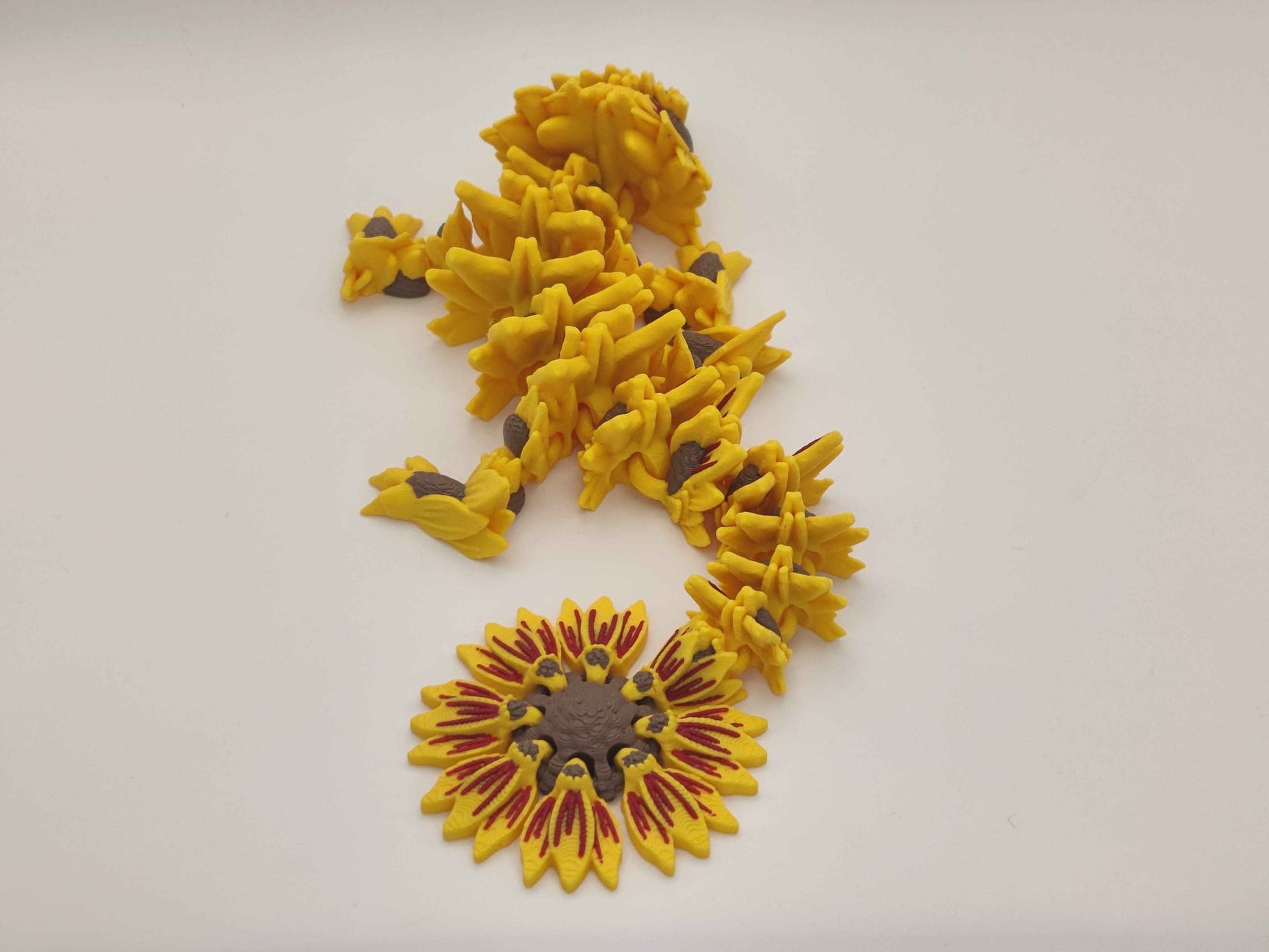 Baby Sunflower Dragon Figure - ToyForge 3D