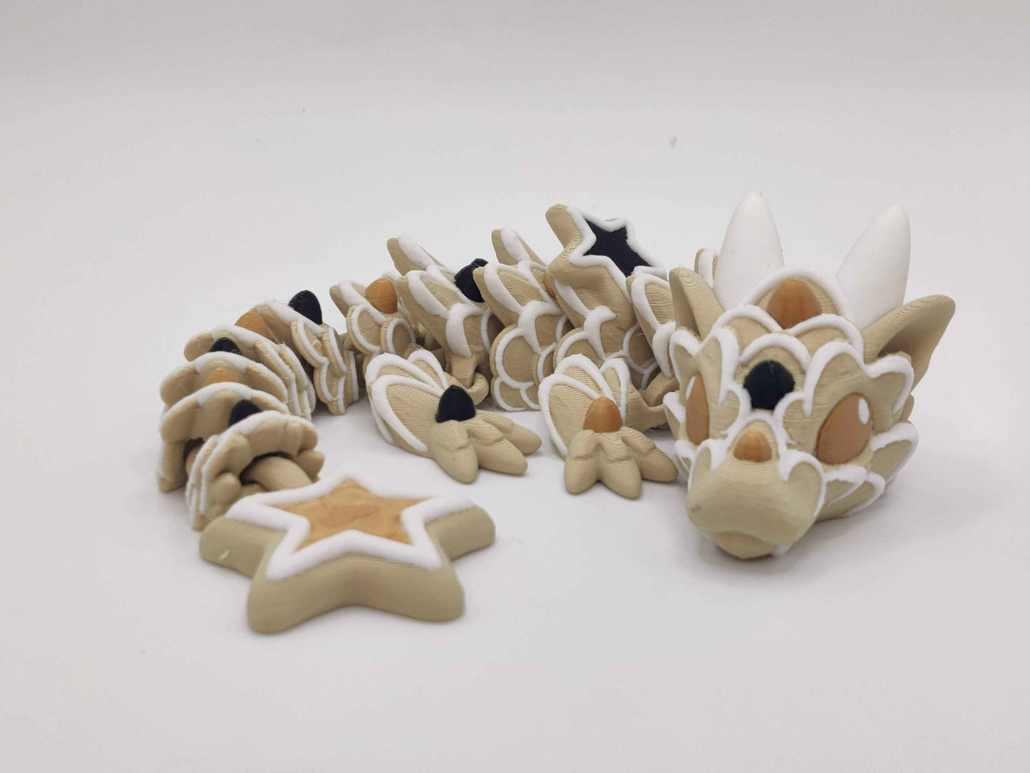 Baby Wedding Cookie Dragon Figure - ToyForge 3D
