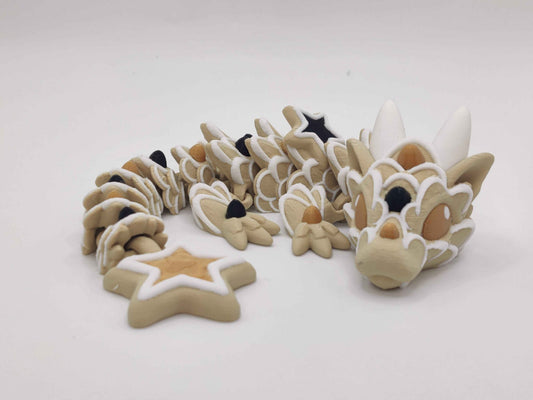 Baby Wedding Cookie Dragon Figure - ToyForge 3D