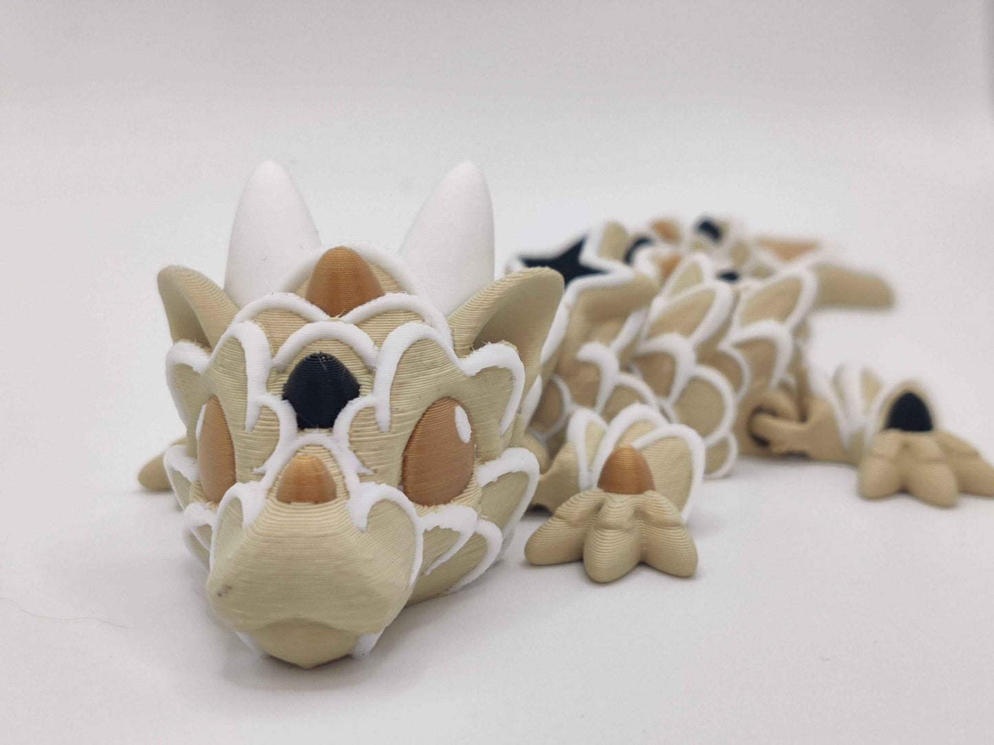 Baby Wedding Cookie Dragon Figure - ToyForge 3D