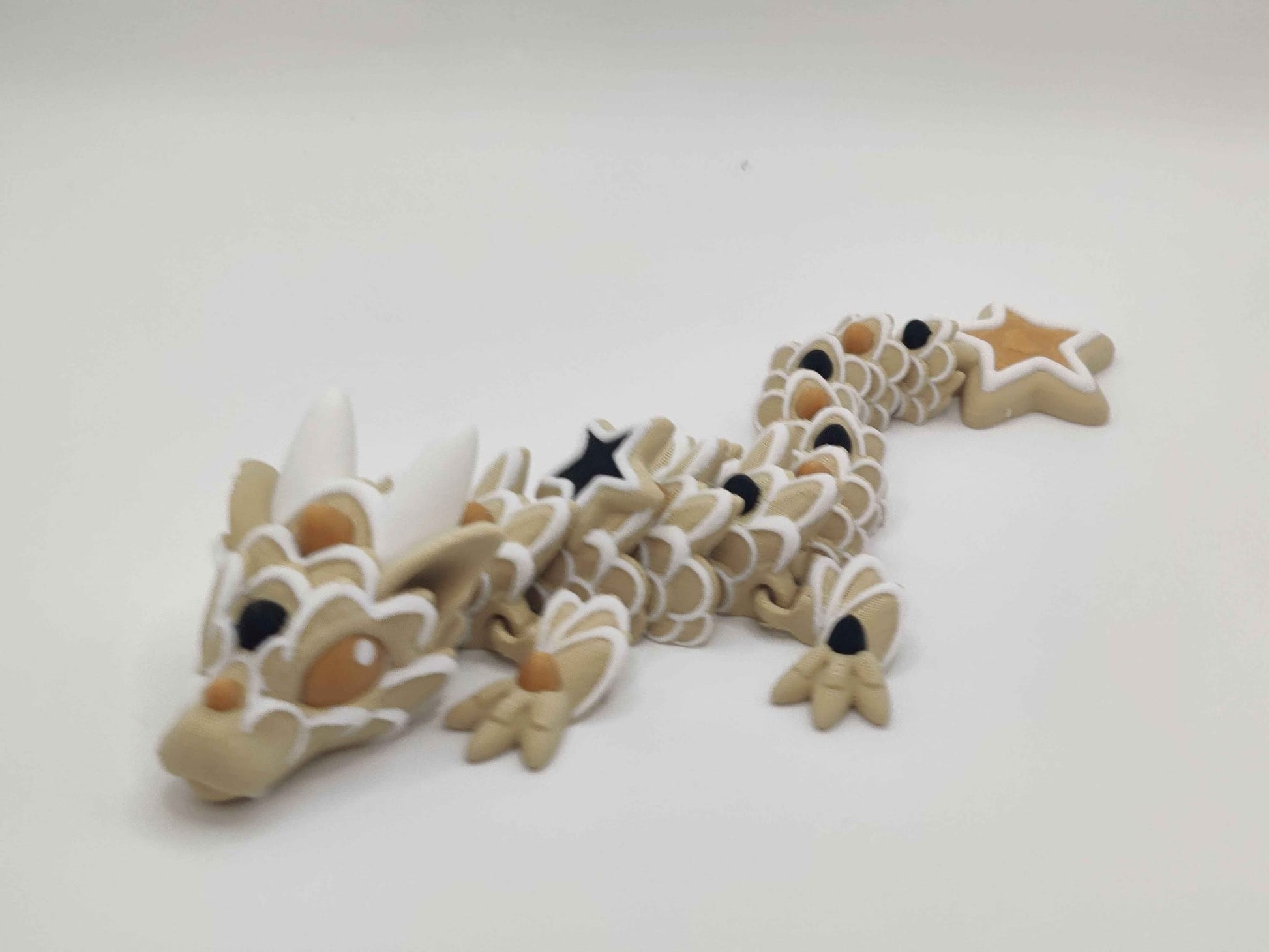 Baby Wedding Cookie Dragon Figure - ToyForge 3D