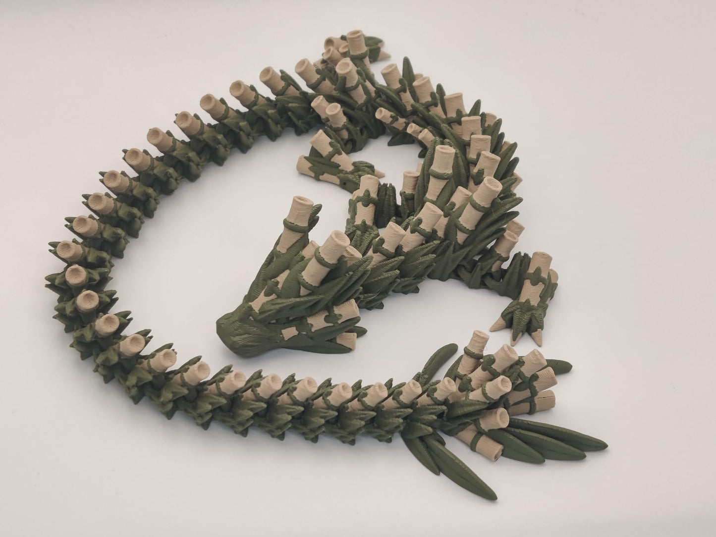 Bamboo Dragon Figure - ToyForge 3D