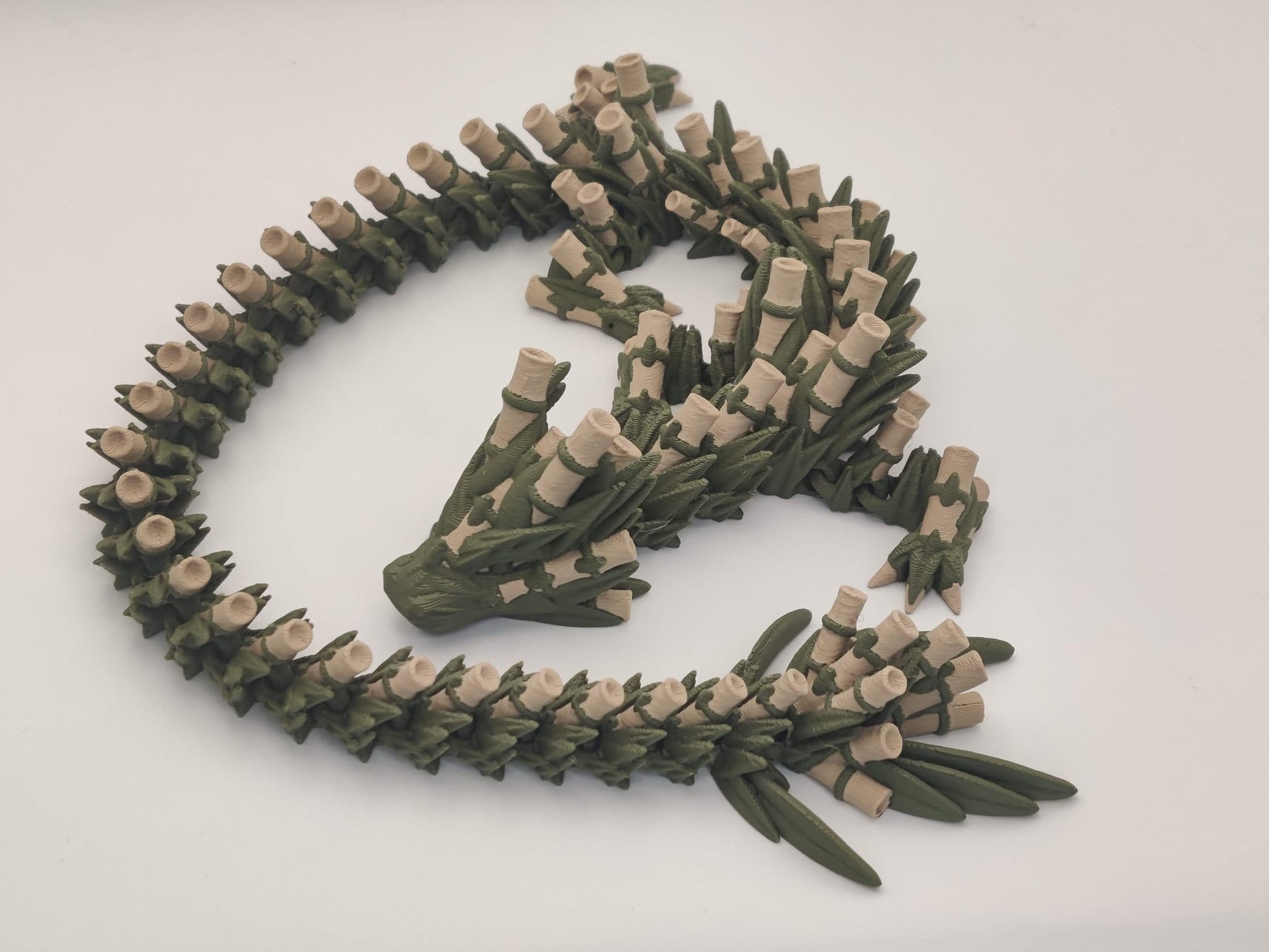 Bamboo Dragon Figure - ToyForge 3D