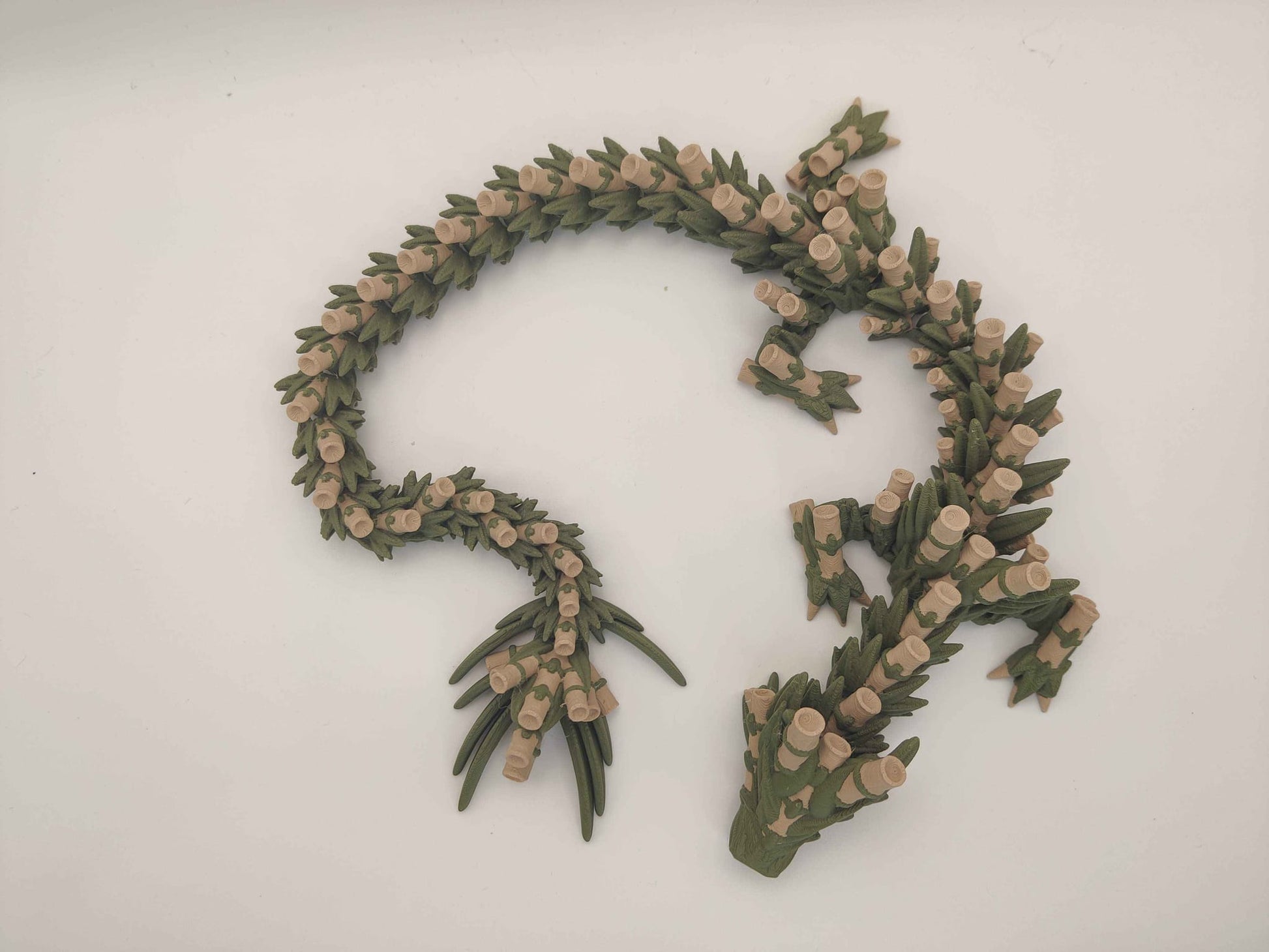 Bamboo Dragon Figure - ToyForge 3D