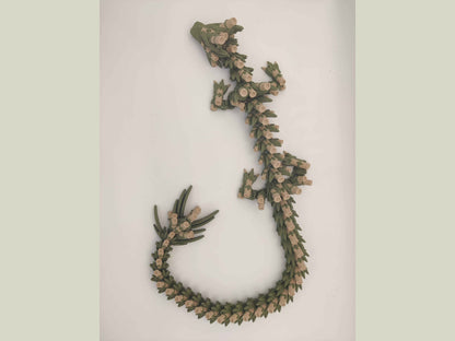 Bamboo Dragon Figure - ToyForge 3D