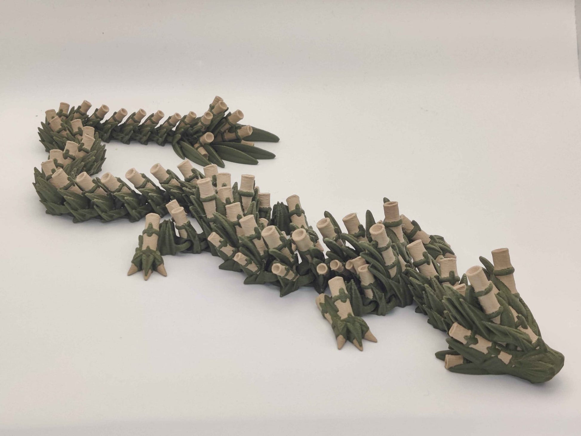 Bamboo Dragon Figure - ToyForge 3D