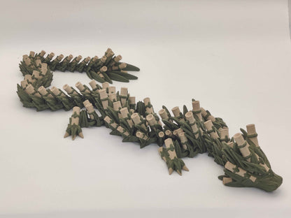 Bamboo Dragon Figure - ToyForge 3D