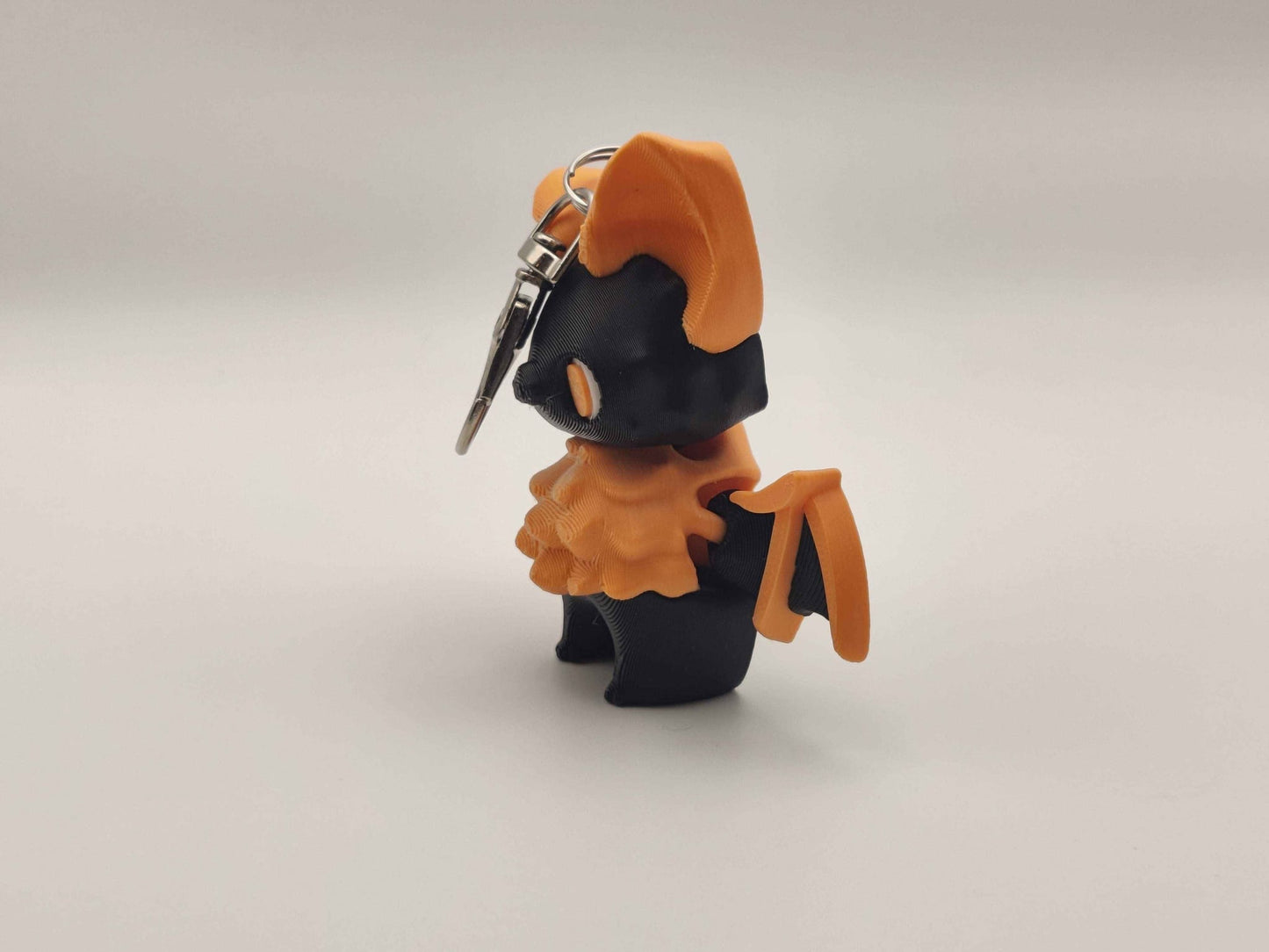 Bat Pixie Keychain - 3D Printed Fantasy Figurine - ToyForge 3D