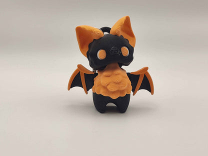 Bat Pixie Keychain - 3D Printed Fantasy Figurine - ToyForge 3D