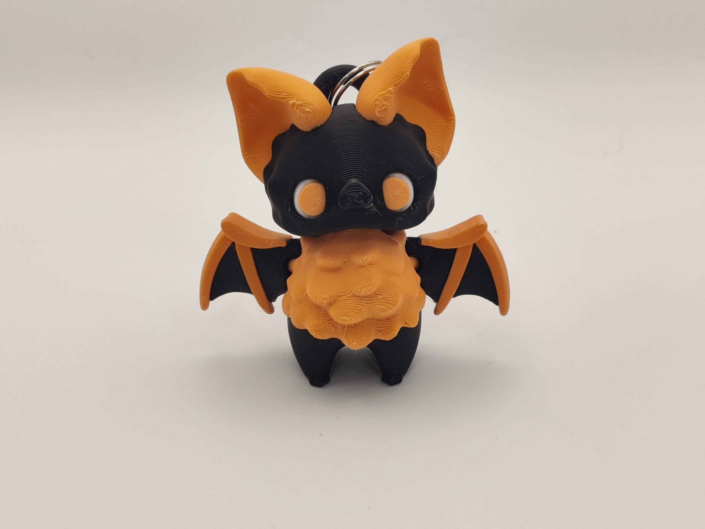 Bat Pixie Keychain - 3D Printed Fantasy Figurine - ToyForge 3D