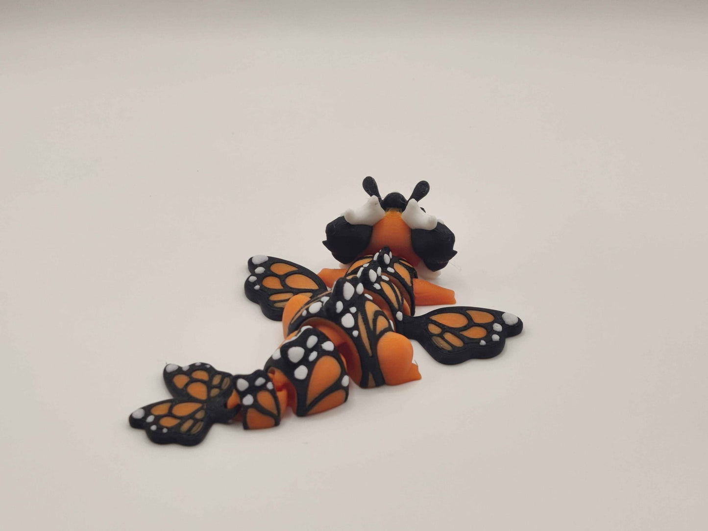 Butterfly Mini Dragon & Egg | Cute Fantasy Dragon | Whimsical Dragon Gift - ToyForge 3D