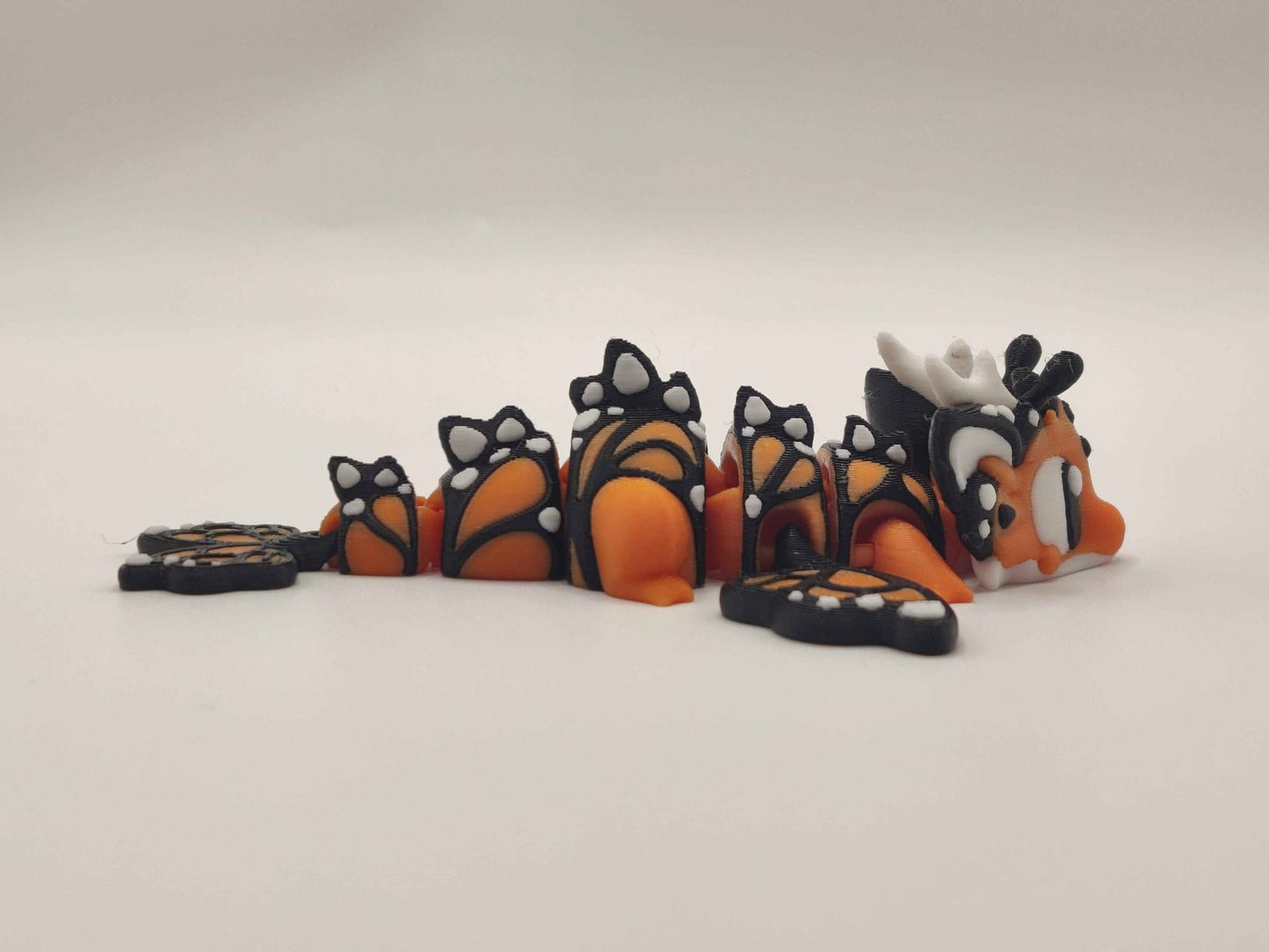 Butterfly Mini Dragon & Egg | Cute Fantasy Dragon | Whimsical Dragon Gift - ToyForge 3D