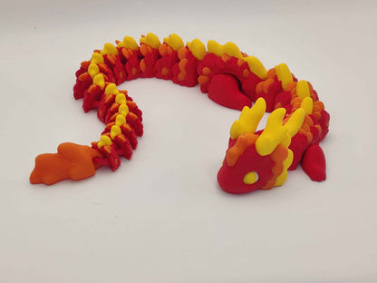 Campfire Dragon Figure - ToyForge 3D