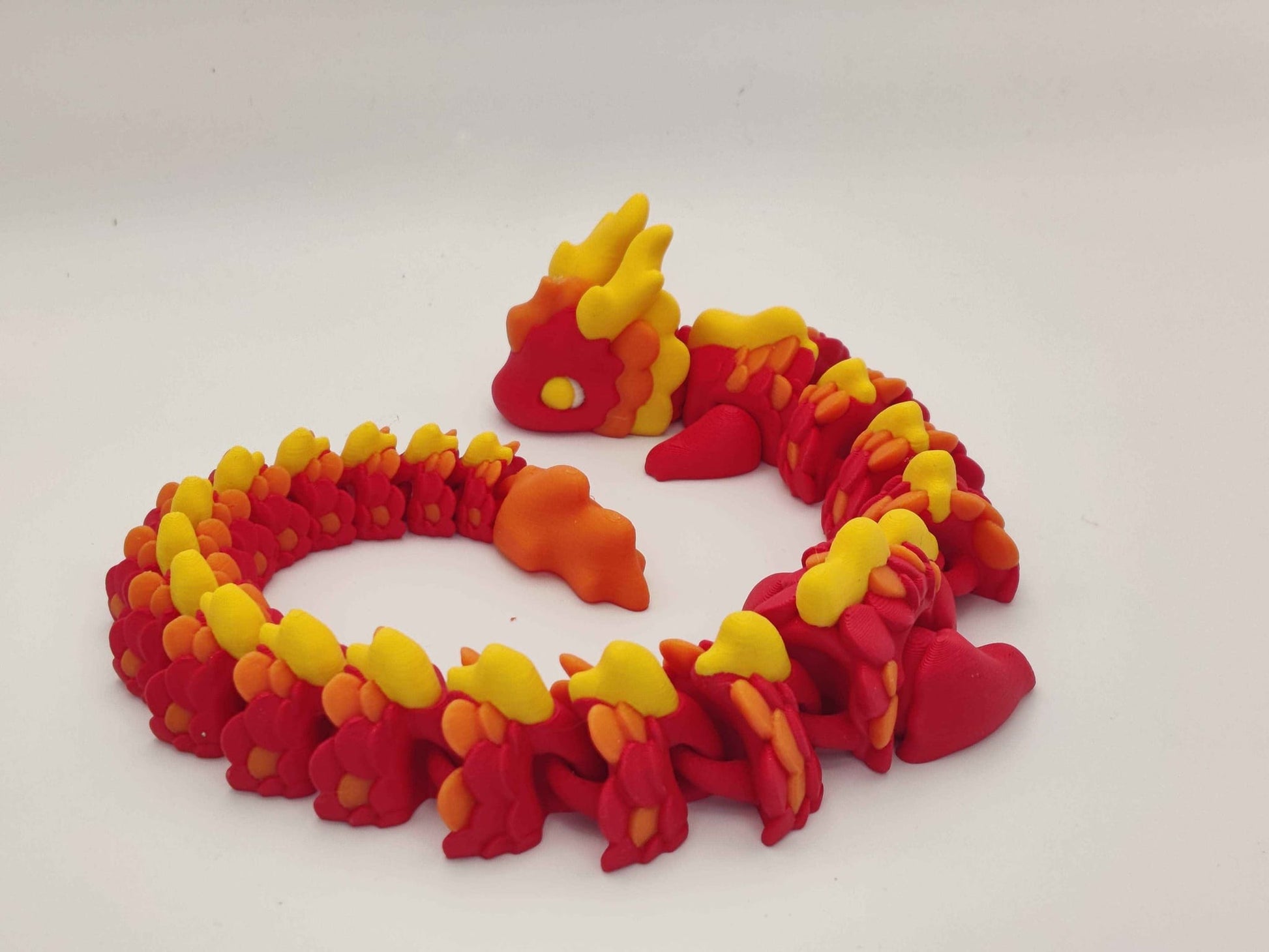 Campfire Dragon Figure - ToyForge 3D