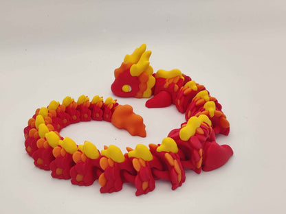 Campfire Dragon Figure - ToyForge 3D