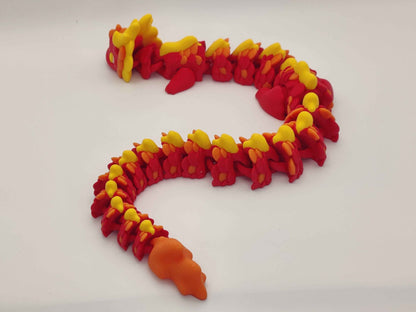 Campfire Dragon Figure - ToyForge 3D