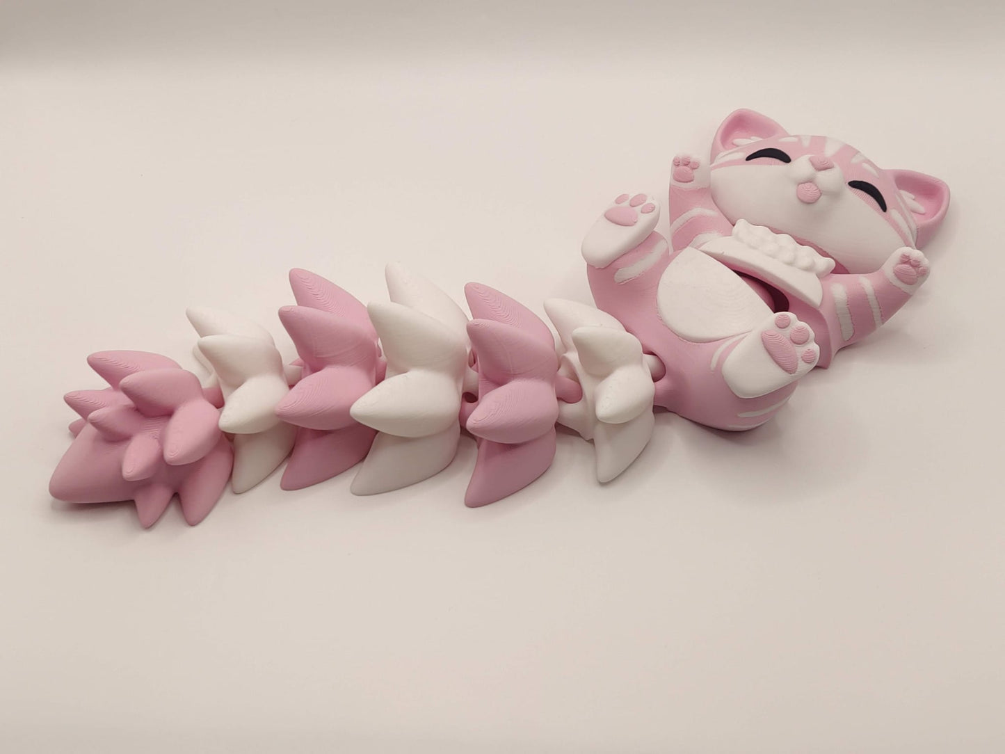 Cat Cuddler - 3D Printed Articulated Fidget - ToyForge 3D