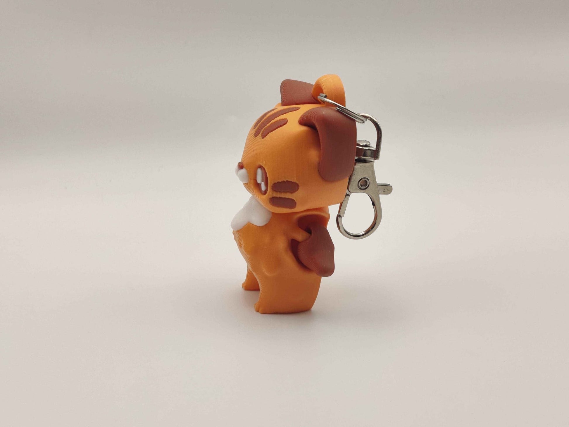 Cat Pixie Keychain - 3D Printed Fantasy Figurine - ToyForge 3D