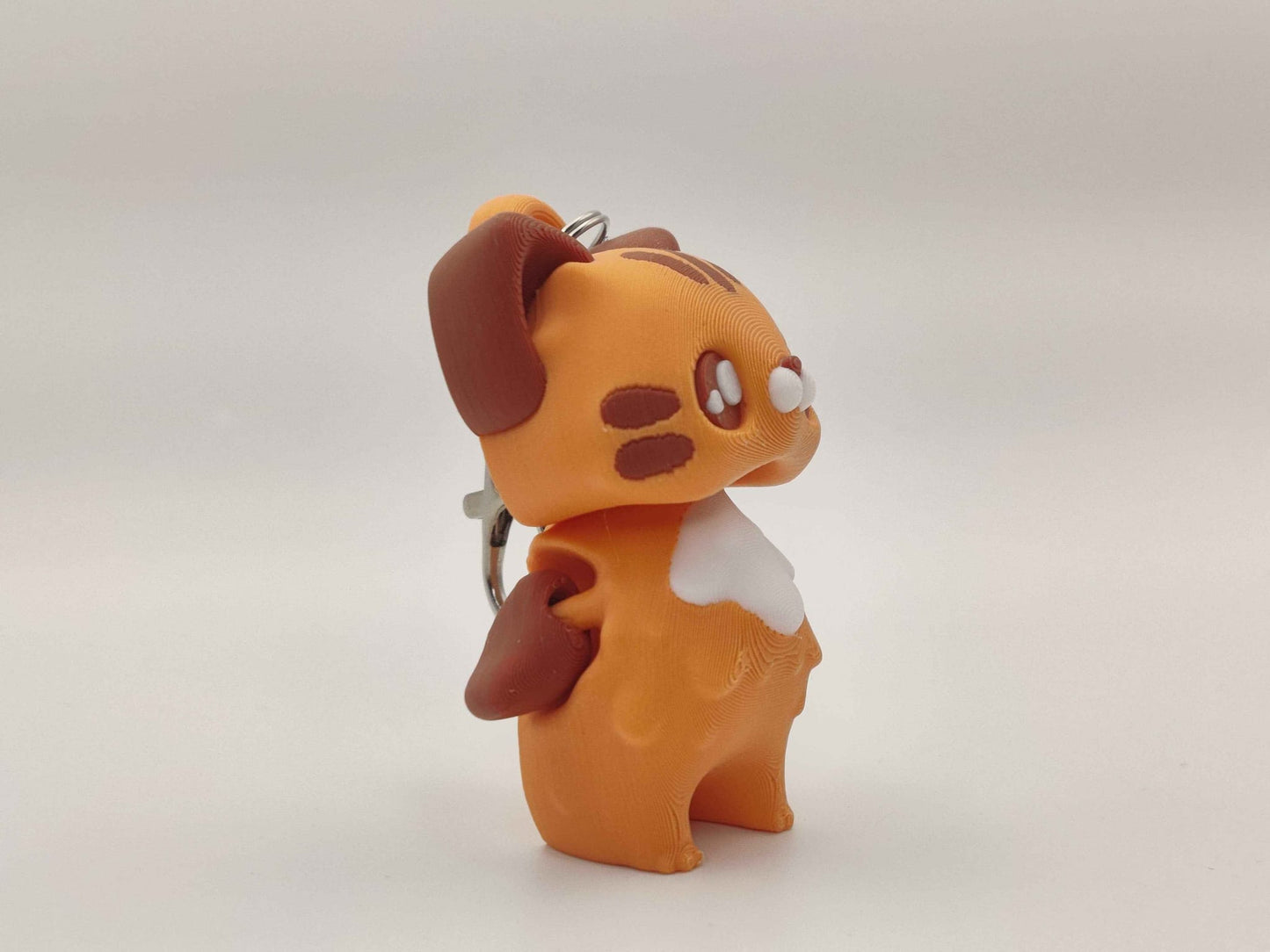 Cat Pixie Keychain - 3D Printed Fantasy Figurine - ToyForge 3D