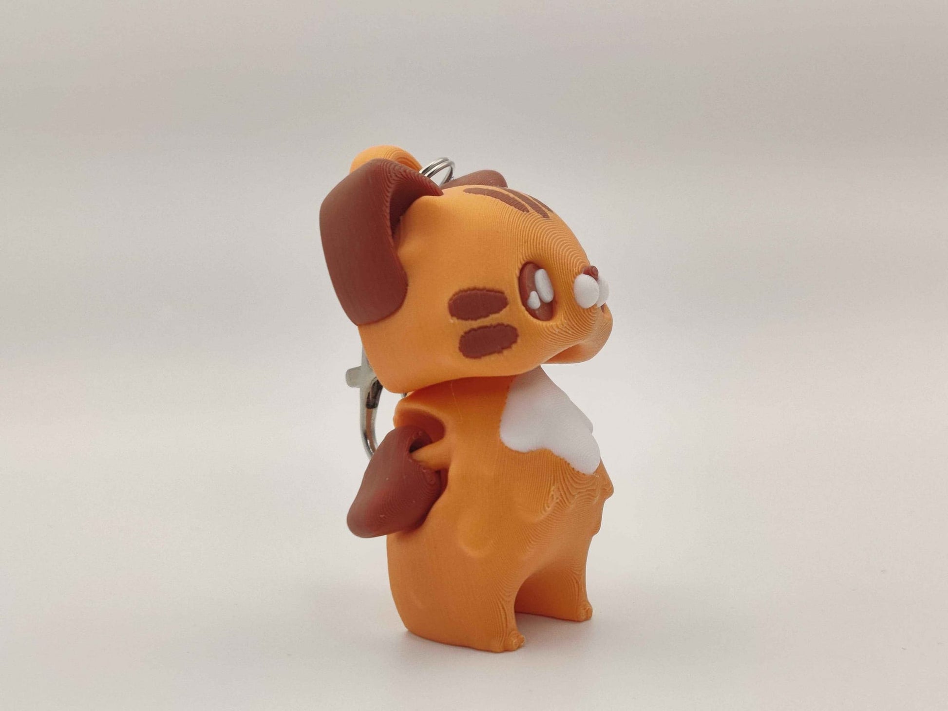 Cat Pixie Keychain - 3D Printed Fantasy Figurine - ToyForge 3D
