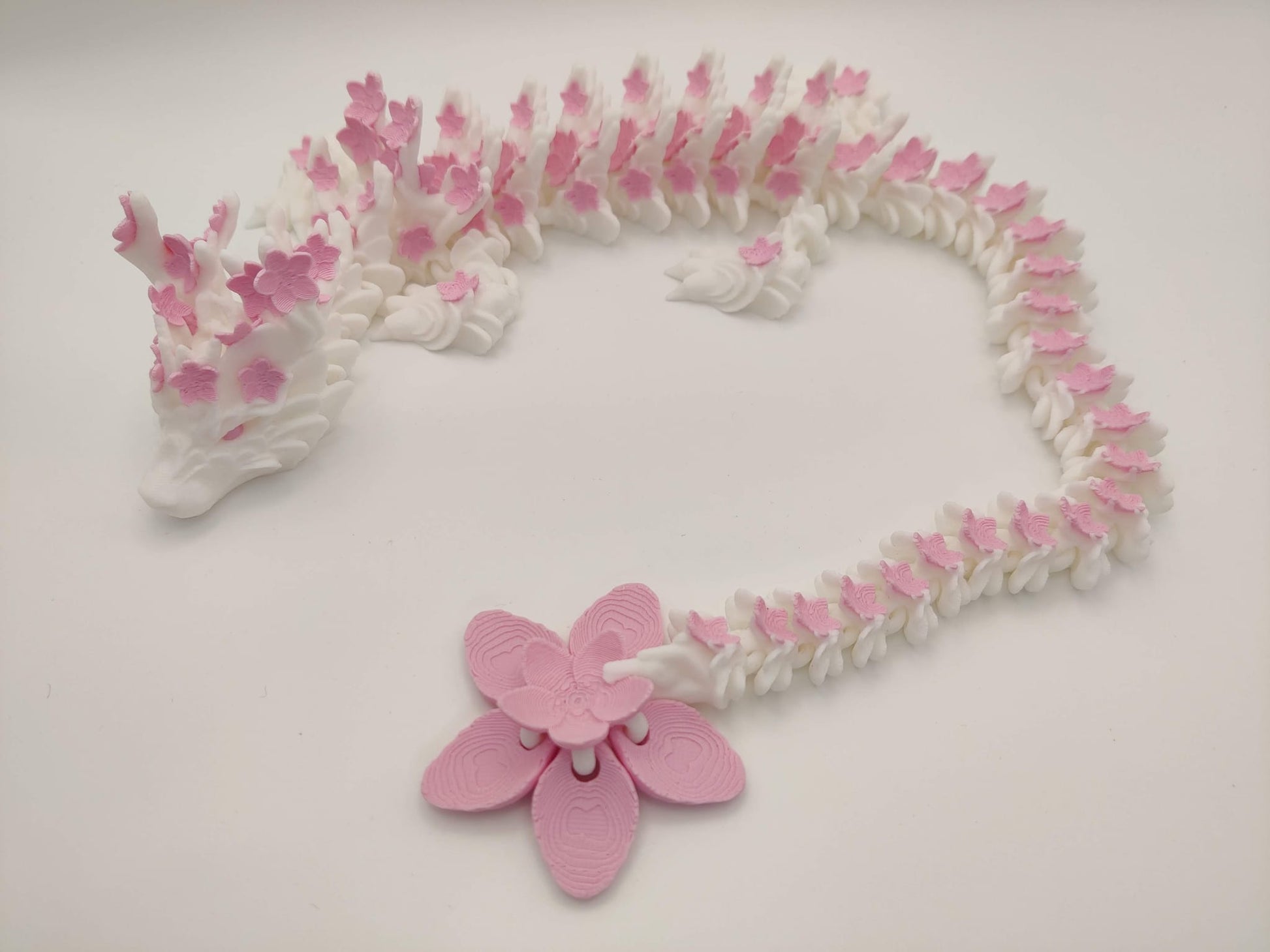 Cherry Blossom Dragon Figure - ToyForge 3D