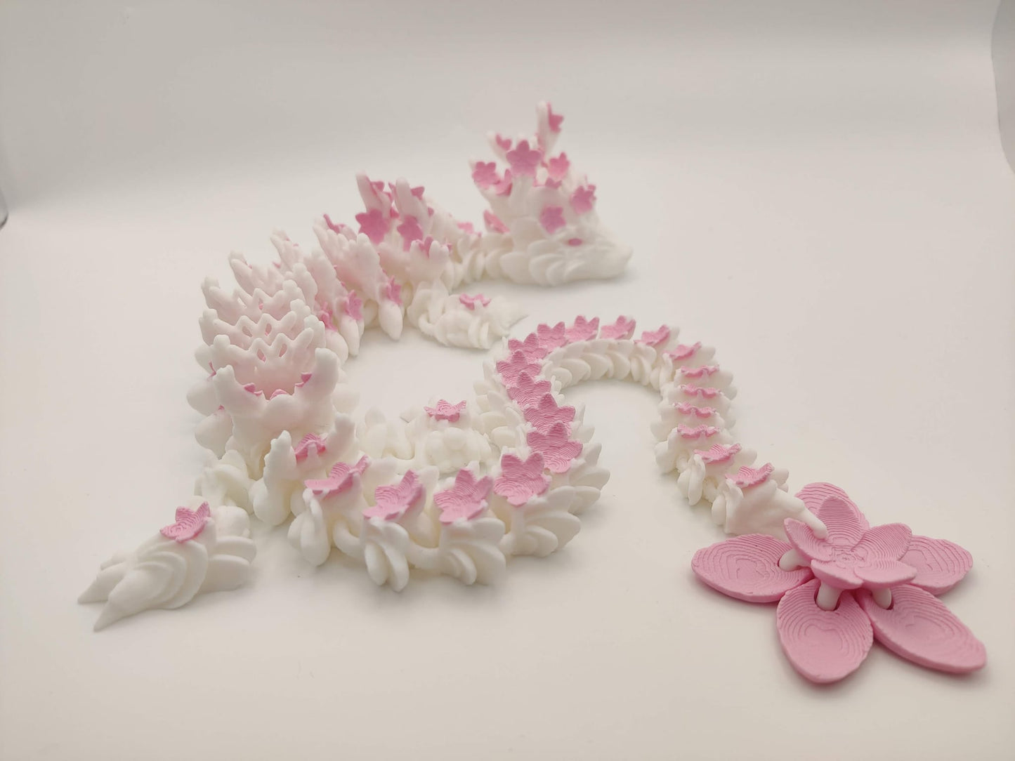 Cherry Blossom Dragon Figure - ToyForge 3D