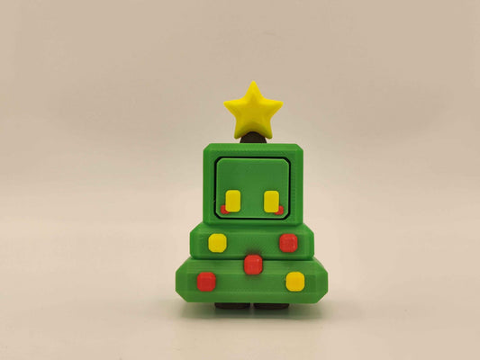 Chirstmas Tree Clicker - 3D Printed Bit Clicks – Fidget Toy - ToyForge 3D