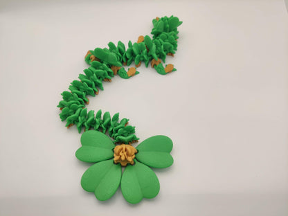 Clover Dragon Figure - ToyForge 3D