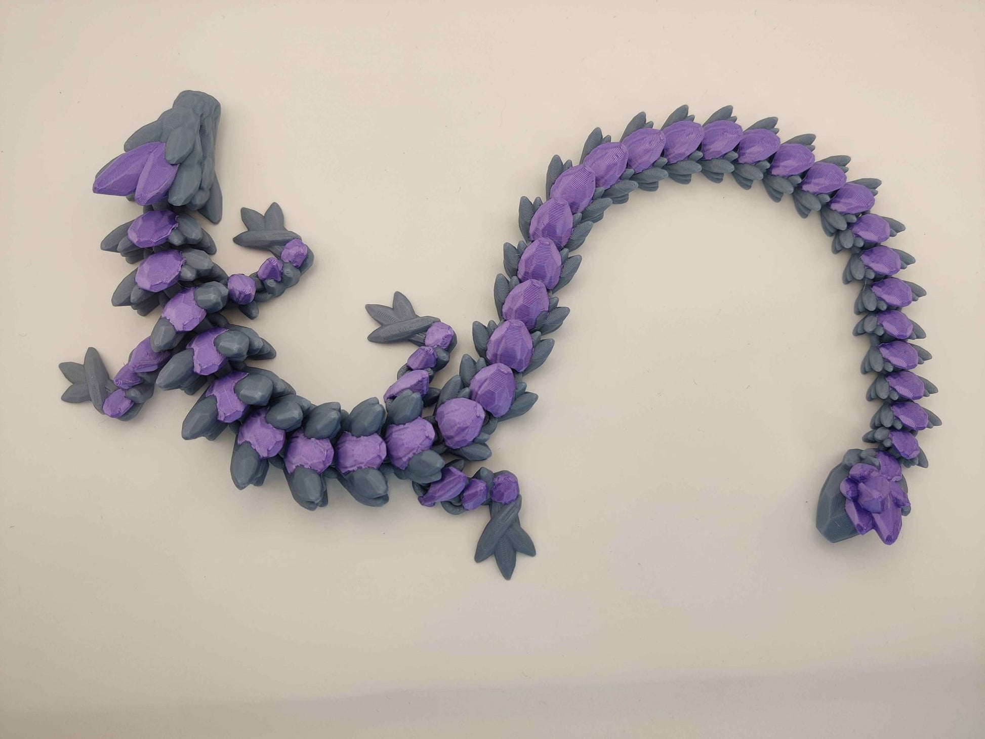 Crystal Gem Dragon Figure - ToyForge 3D