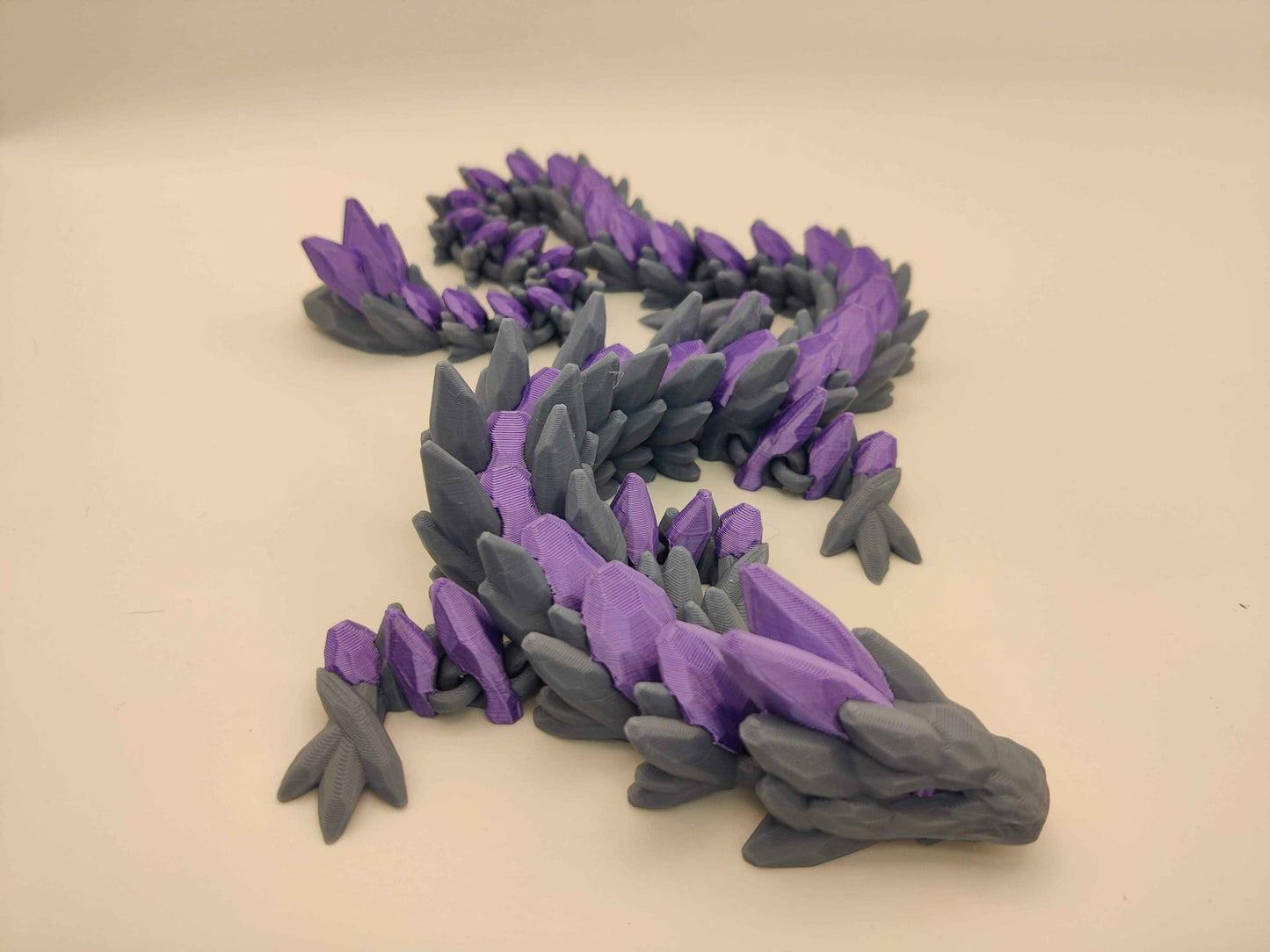 Crystal Gem Dragon Figure - ToyForge 3D