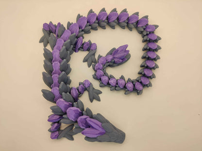 Crystal Gem Dragon Figure - ToyForge 3D
