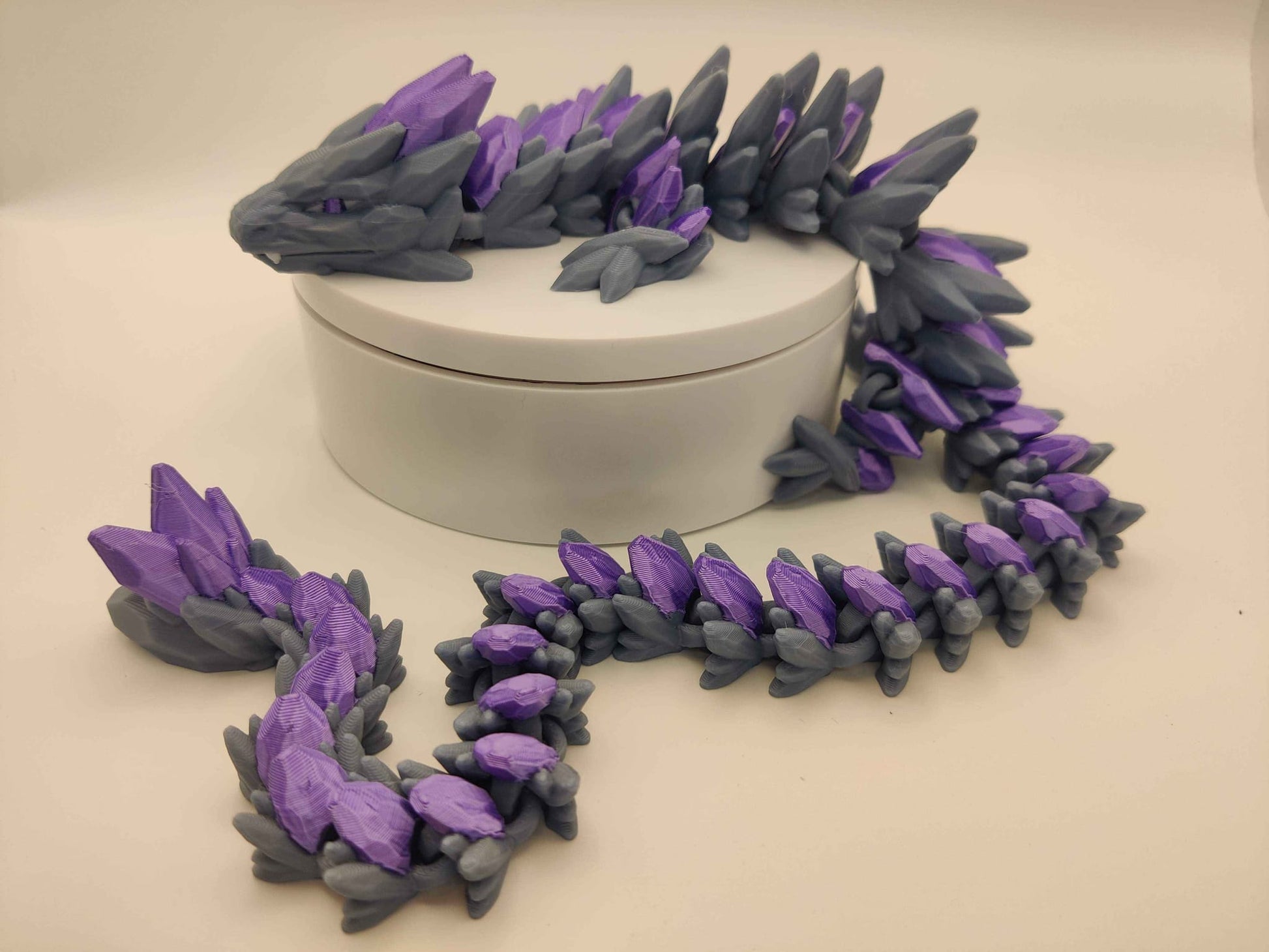 Crystal Gem Dragon Figure - ToyForge 3D
