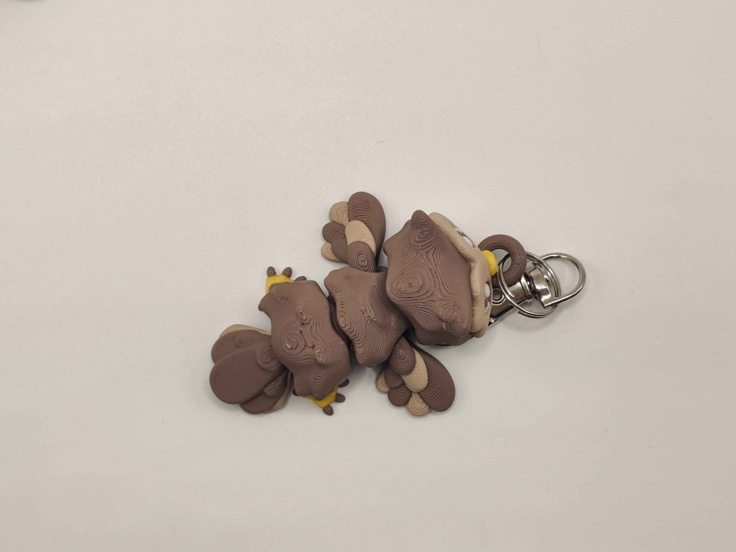 Cute Owl Keychain | 3D Printed Bird Keychain | Mini Owl Charm | Backpack & Gift Accessory - ToyForge 3D
